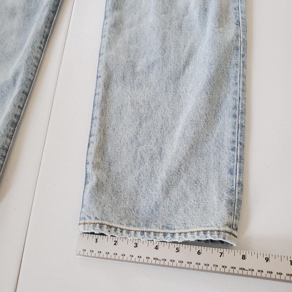 Denim Forum Jeans Womens 25 Light Wash 90s Marlo Hi-Rise Baggy Aritzia Blue - Picture 9 of 14